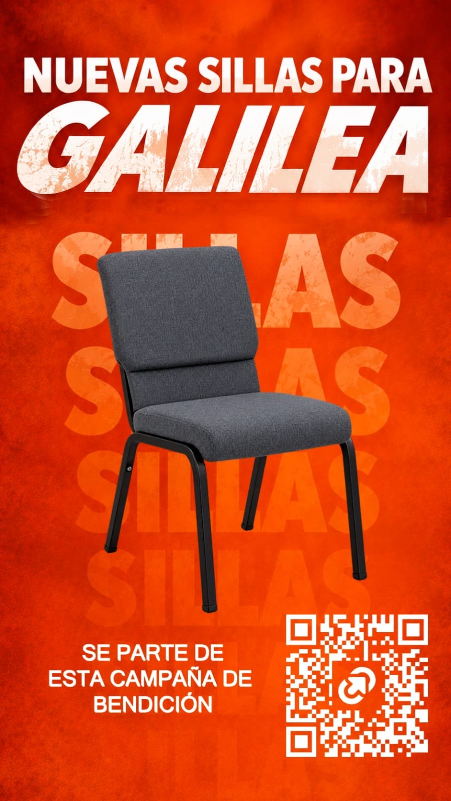 Nuevas sillas para Galilea